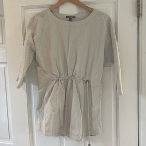 Kal Rieman cinch shirt in stone